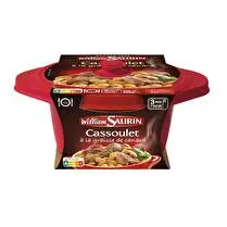 William Saurin, Cocotte cassoulet de porc à la graisse d'oie