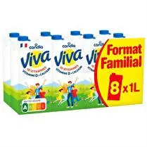 Candia, Lait Viva Demi-écrémé brick