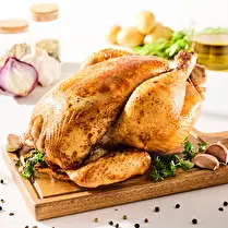 Votre boucher propose, Produit élaboré : Poulet fermier rôti
