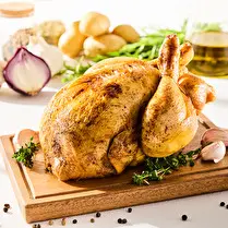 Votre boucher propose, Produit élaboré : Poulet rôti
