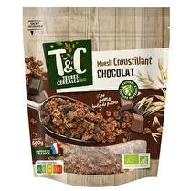 Terres et Céréales, Muesli croustillant chocolat BIO