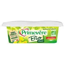 Primevère, Matière grasse végétale tartine et cuisson doux bio