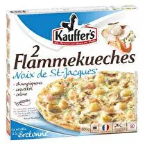 Kauffer's, 2 flammekueches aux noix de st jacques