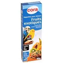 Cora, Baguettes pour oiseaux fruits exotiques