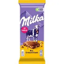 Milka, Chocolat Riz croustillant