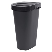 Eda, Poubelle tri 25l city push anthracite