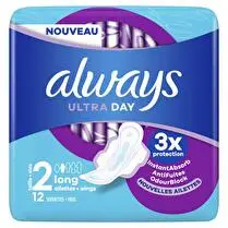 Always, Serviettes ultra long plus
