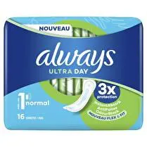 Always, Serviettes ultra normal