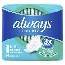 Always, Serviettes ultra normal plus