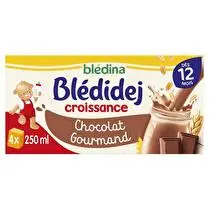 Blédina, Blédidéj - Céréales lactées croissance chocolat gourmand dès 12 mois