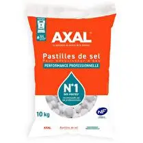 Axal, Sel pour adoucisseur d'eau