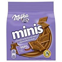 MILKA Mini chocolat au lait x10