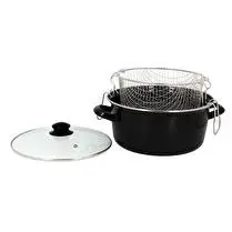 Menastyl, Friteuse 26cm noire email