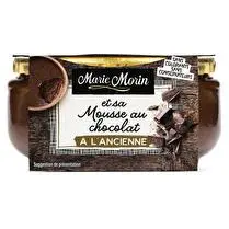 Marie Morin, Mousse au chocolat à l'ancienne