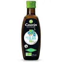 Cauvin, Huile de lin