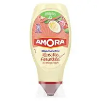 Amora, Mayonnaise fine recette fouettée aux blancs d'oeufs