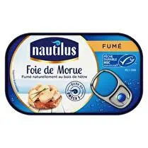 Nautilus, Foie de morue fumé