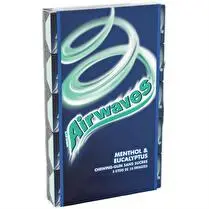 Airwaves, Chewing-gum menthe eucalyptus x5