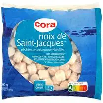 Cora, Noix de st jacques sans corail 80/100