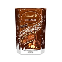 Lindt, Cornet boules Lindor Noisettes 200 g