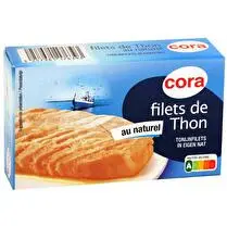 Cora, Filets de thon au naturel