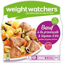 Weight watchers, Plat individuel boeuf à la provençale