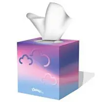 Kleenex, Mouchoirs boîte cubique collection