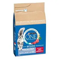 Purina, Croquettes pour chat stérilisé au boeuf