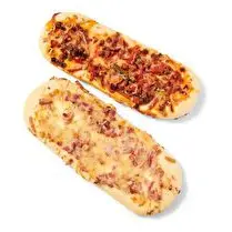 Votre rayon propose, Fougasse crème fraiche lardons oignons