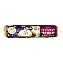Carrefour, Toasts Ronds briochés pour foie gras