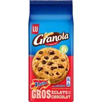 Lu, Granola - Cookies aux morceaux de chocolat et daim