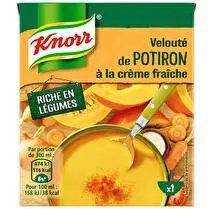 Knorr, Velouté de potiron à la crème fraiche