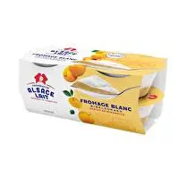 Alsace Lait, Fromage blanc sur lit de mirabelles