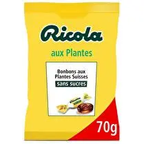 Ricola, Aux plantes sans sucres