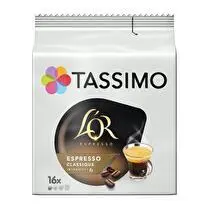 Tassimo, Dosettes espresso classique x 16