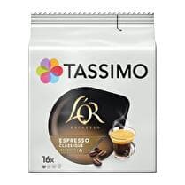 L'OR TASSIMO Dosettes espresso classique