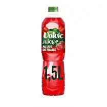 Volvic, Eau minérale au jus de fraise