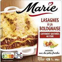 Marie, Lasagne bolognaise