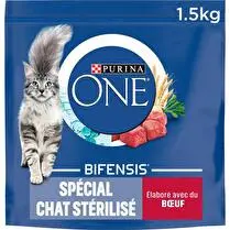 Purina, Croquettes pour chat stérilisé riche en boeuf