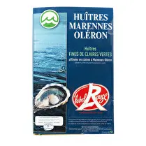Votre poissonnier, Huîtres Fines de Claire Marennes Oléron Calibre n°3