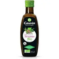 Cauvin, Huile vierge de sésame grillé