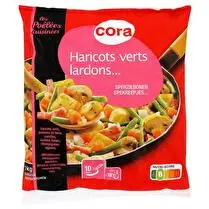 Cora, Pôelée de légumes aux lardons