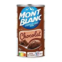 Mont blanc, Crème dessert chocolat
