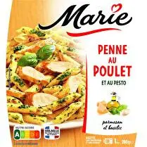 Marie, Penne au poulet sauce pesto