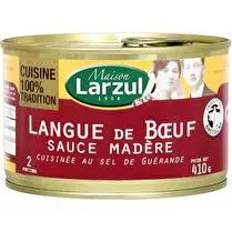 Larzul, Langue de boeuf sauce madère 1/2