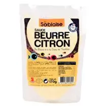 La Sablaise, Sauce beurre citron