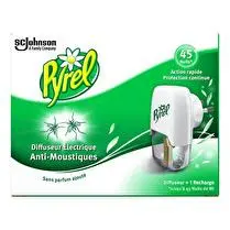 Pyrel, Diffuseur électrique liquide 45 nuits