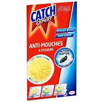 Catch, Stickers anti mouches décoratifs jaunes