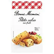 Bonne maman, Petits cakes aux fruits
