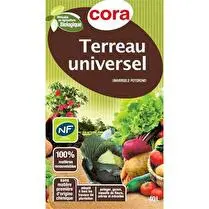 Cora, Terreau universel
